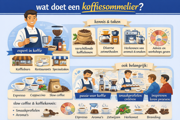 Wat doet een koffiesommelier